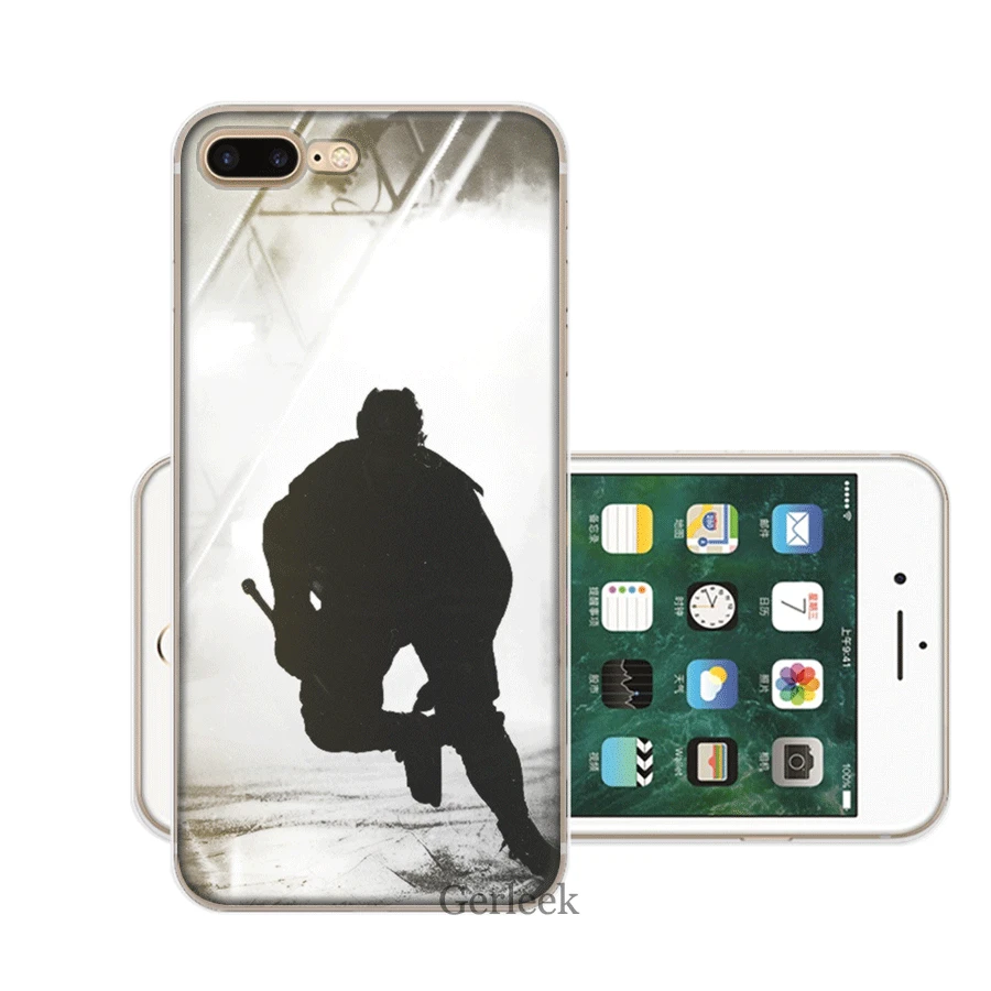 H4 Чехол для мобильного телефона iPhone 11 Pro 6 6s 7 8 P Lus iPhone XR X XS Max 5 5S SE Shell хоккейный жесткий чехол - Цвет: H4