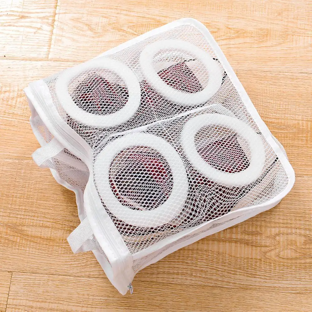 

1pc Shoe Washing Storage Bag Washing Machine Special Bag Bag Washing Washing Care Household Shoe Mesh Anti-defamation Bag F5g0