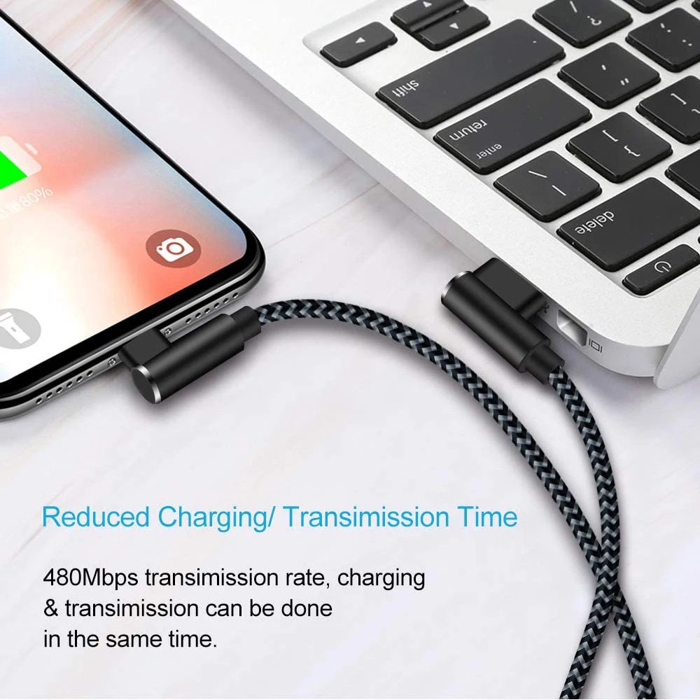 ANSEIP USB Cable 3A Phone Usb Charger Cable USB Fast Charging Data Cord For iPhone 14 13 12 Pro Max 6 7 8 5 Plus X XR XS SE iPad
