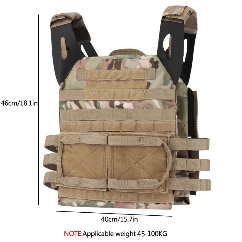 Охотничий Тактический бронежилет JPC Molle Plate Carrier жилет Открытый CS игры Пейнтбол страйкбол жилет военная техника