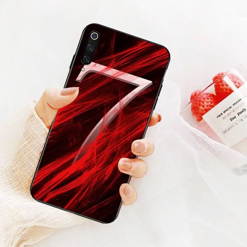 Чехол для телефона PENGHUWAN lucky с номером 7 роскошный уникальный дизайн Redmi Note 8 8A 6 6A 5 5A