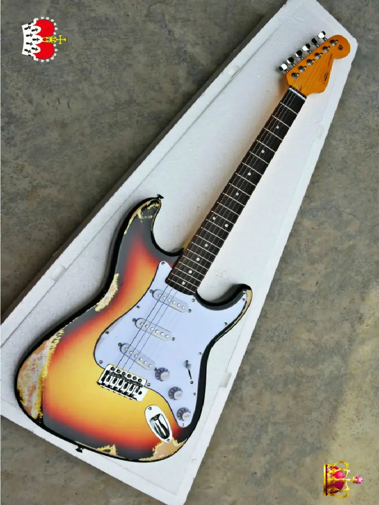 Высшее качество искусственная древняя Бриллиантовая однотонная электрическая