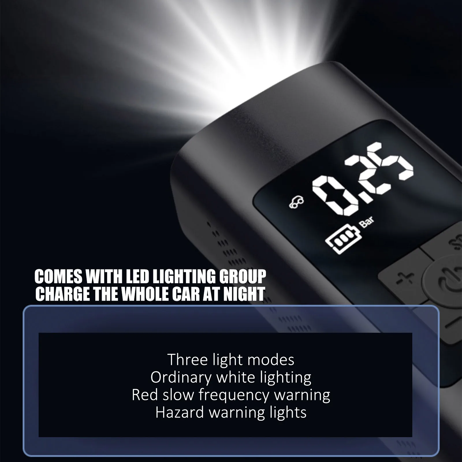 Barato Compresor De Aire Portátil Para Coche, Minibomba Eléctrica De Doble Uso, 6000mAh, Inflador De Neumáticos Inalámbrico, Gran Oferta, Nuevo Producto