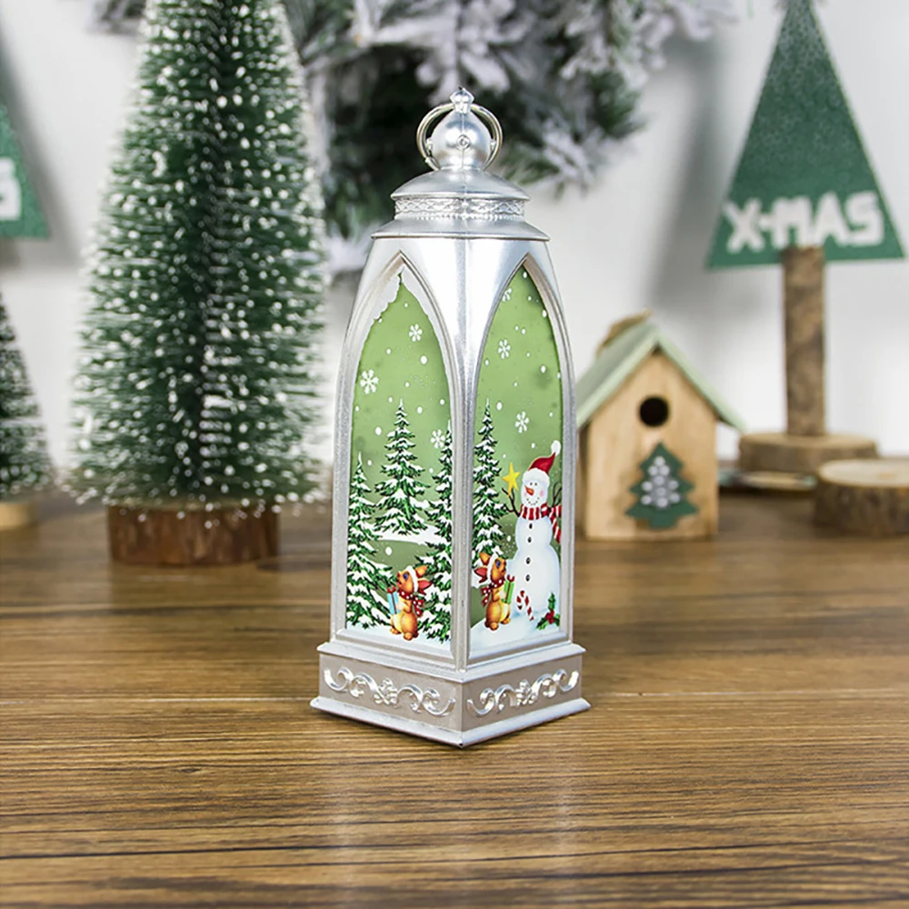 Рождественские украшения ночной Светильник СВЕТОДИОДНЫЙ фонарь светильник