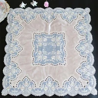 hot lace embroidery placemat table place mat cloth tea drink doily cup dish coffee coaster mug wedding dining pan pad kitchen