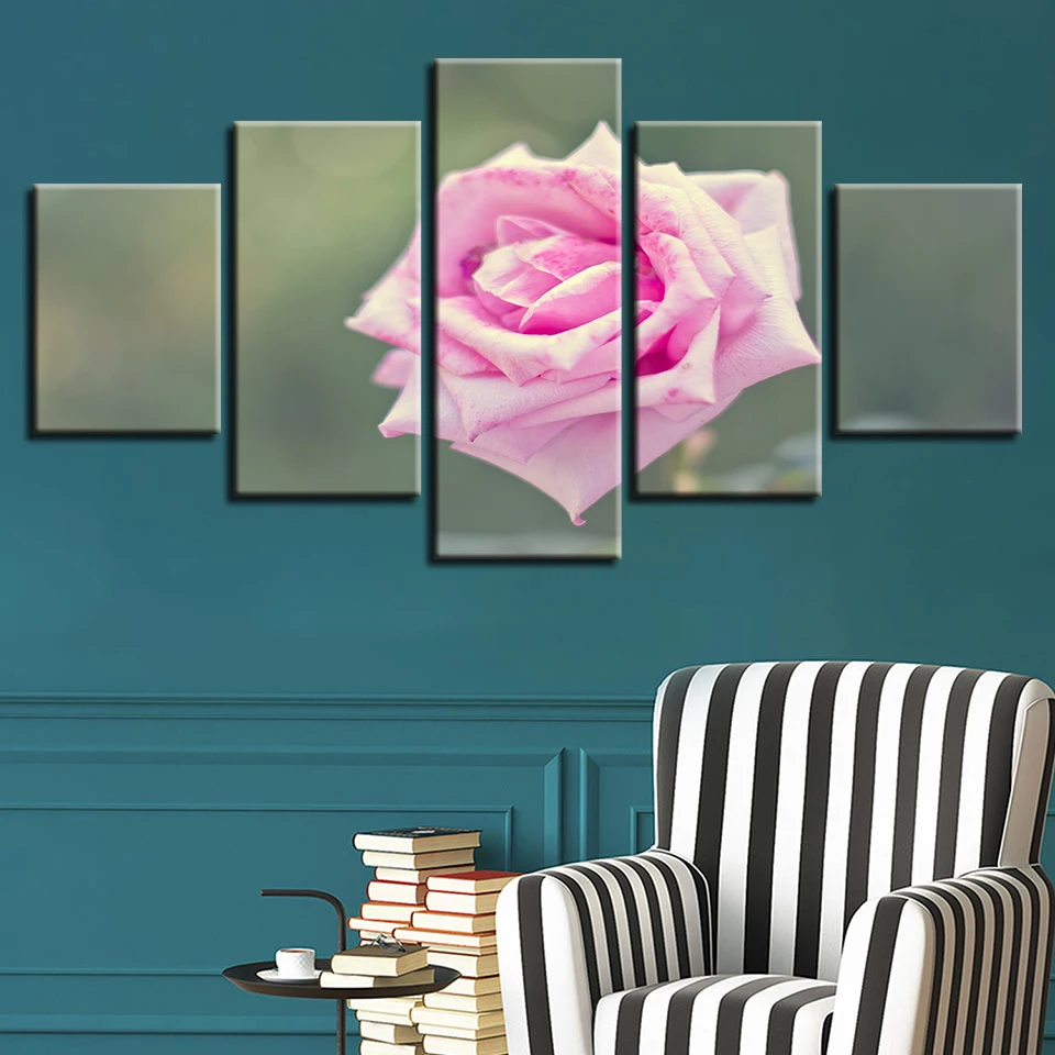 Плакат с цветами роза красный желтый белый фиолетовый синий розовый черный на