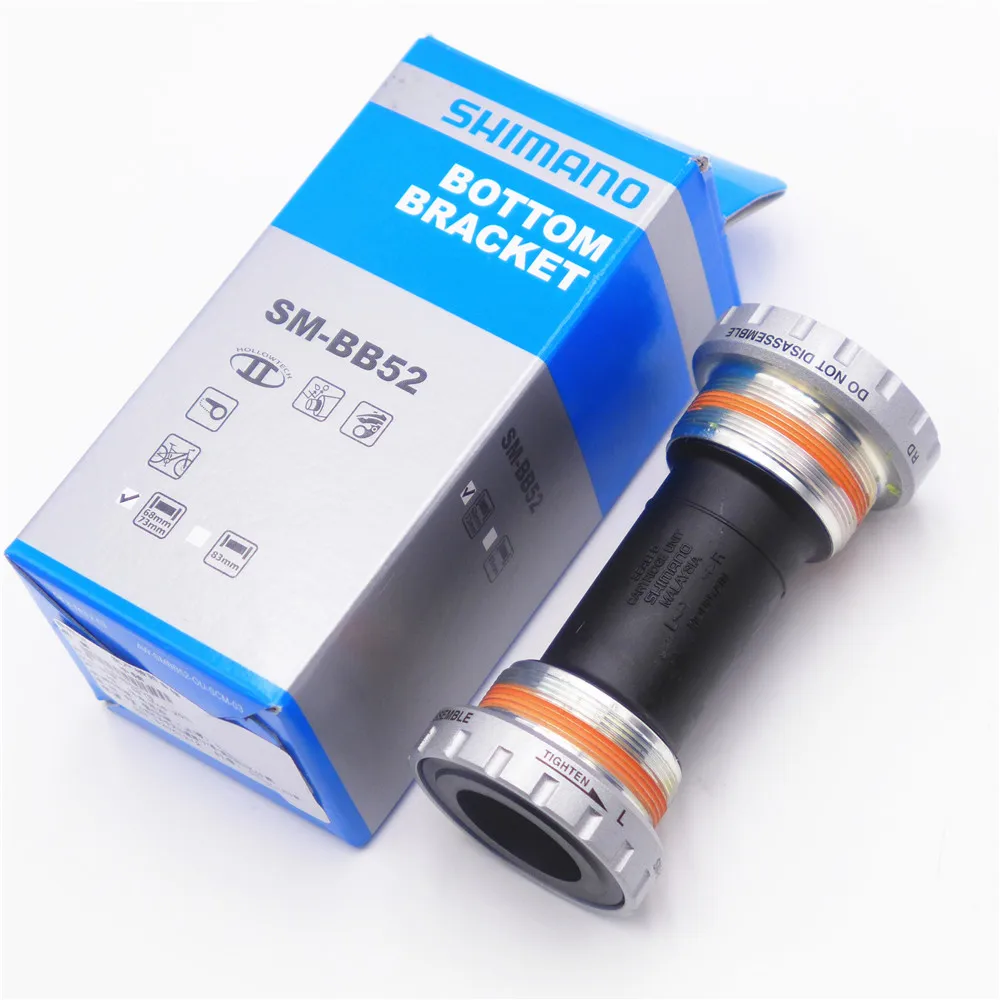Shimano SM-BB52 Montain Bike Bottom Bracket 68/73mm Hollowtech II MTB | Спорт и развлечения