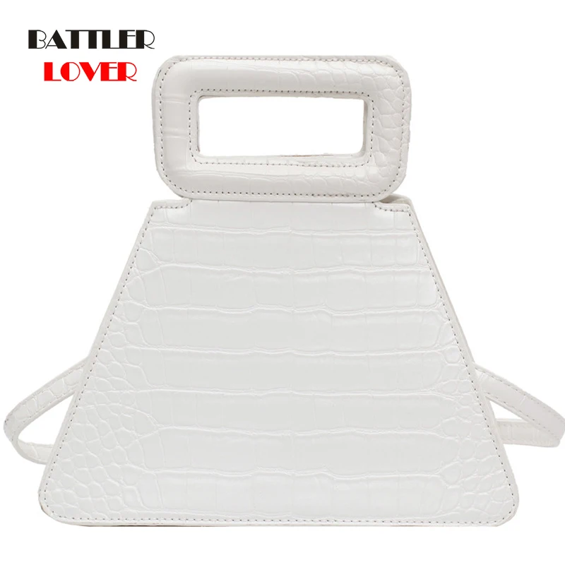 

Crocodile Pattern Leather Tote Bag Women 2021 Fashion New High Quality Handbag for Female Small Travel Shoulder Messenger Purses