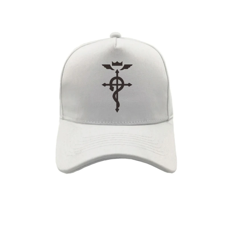 Fullmetal Alchemist Baseball Caps Men Cotton Anime Hat Women Unisex Peaked MZ-174 | Аксессуары для одежды