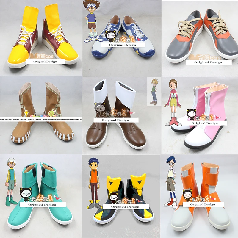 Приключения Дигимонов три Таити Ягами Hikari группа персонажей аниме костюм для