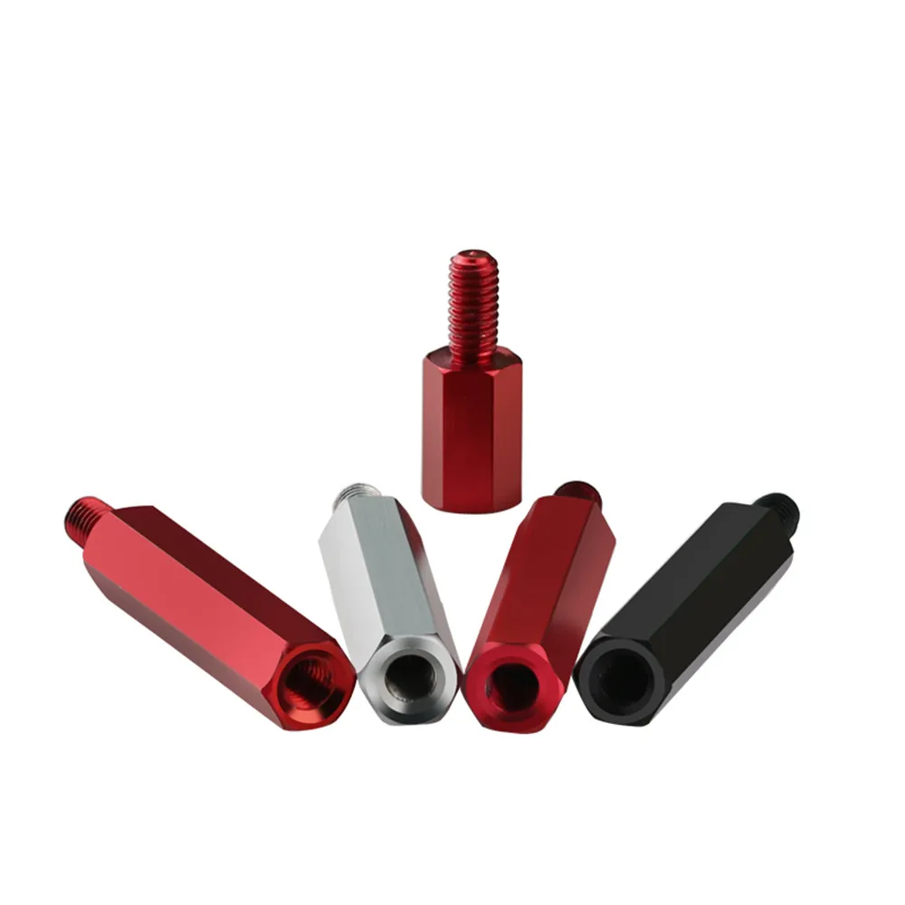 10 шт. Алюминий стержень штанги M3 Шестигранная стойка Spacer Колонка мужского и