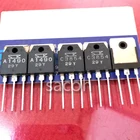 5 пар (10 шт.)Лот 2SA1490 A1490 + 2SC3854 C3854 TO-3P Silicon NPN + PNP Audio усилитель транзистор