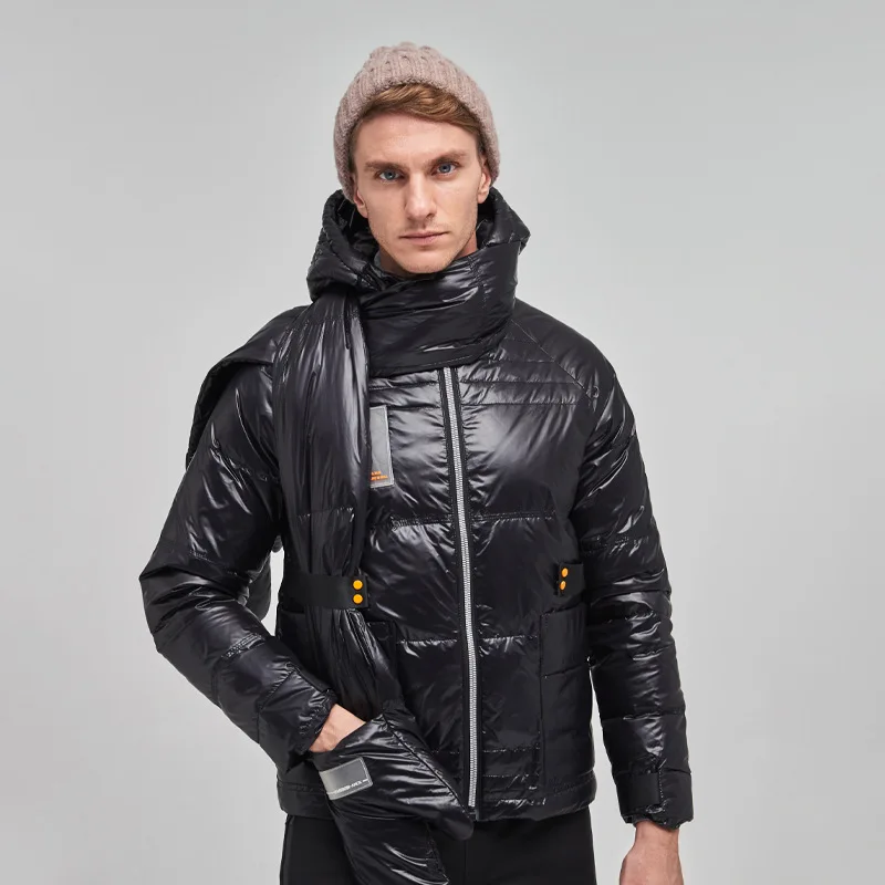 New collection Mens Down Jacket Luxury High Quality White Duck Down Super Thick Hooded  Men Women Loves Wear Casual Down Jacket
