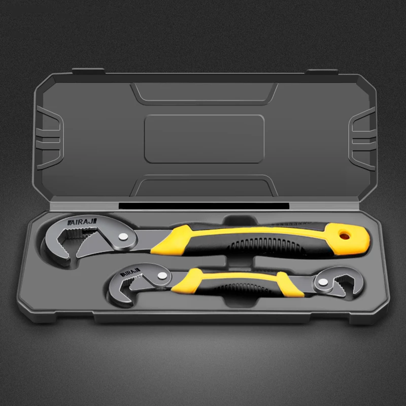 

14-30 / 30-60mm Multi-function Universal Key Pipe Wrench Adjustable Spanner High-carbon Multi Hand Universal Pipe Wrench