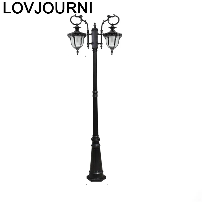 Rue Sokak Lamba Straatverlichting Jalan Tenaga Surya Farola Lampioni Da Esterno Lampione светильник для улицы|Уличные