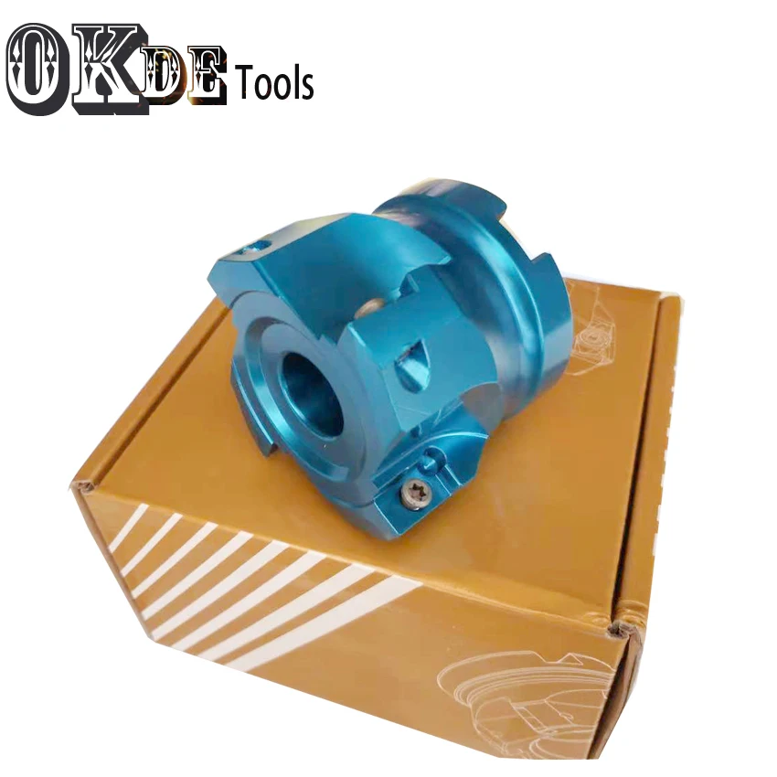 Резак из алюминиевого сплава легкий правый угол 50 мм 63 APMT1135 APKT1604 торцевая фреза