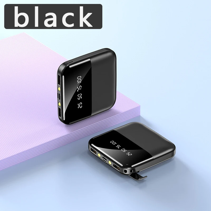 повербанк Внешний аккумулятор 30000мАч для Xiaomi Mi iPhone Samsung Смартфоны Powerbank