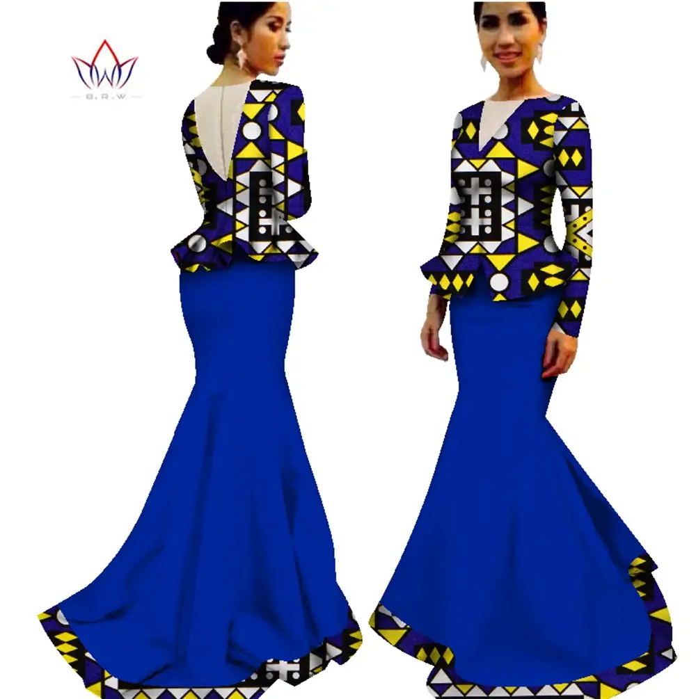 Женское платье с длинным рукавом V-образным вырезом и юбкой | Тематическая одежда