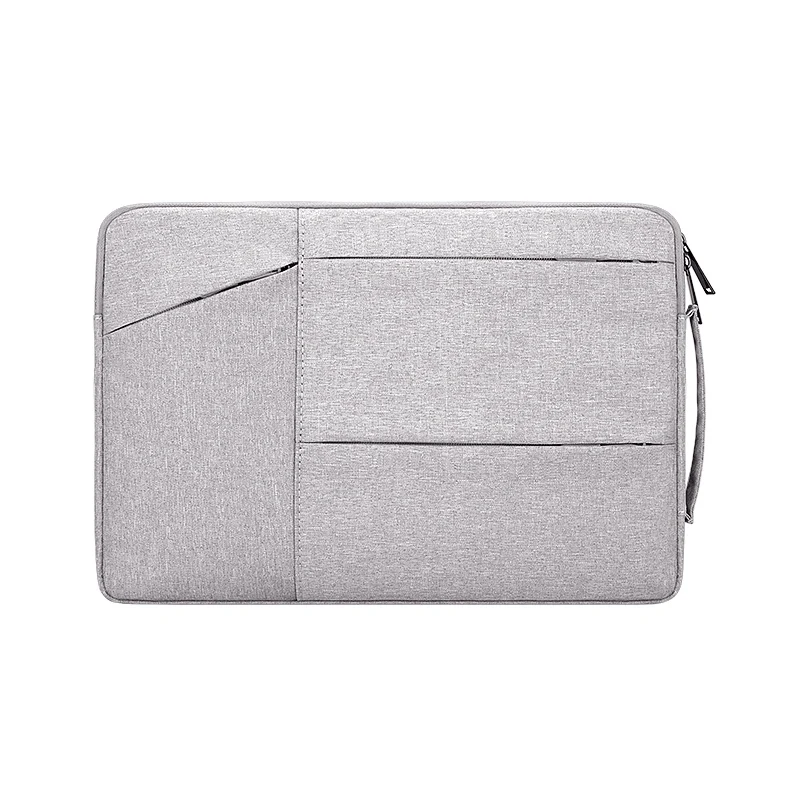Сумка для ноутбука Macbook Air Pro retina 11 12 13 14 15 15,6 дюймов чехол для ноутбука чехол для планшета Xiaomi Air hp Dell - Цвет: Grey