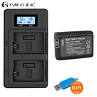 NP-FW50 np fw50 NP FW50 Аккумуляторы для камеры с ЖК-дисплеем и умным зарядным устройством для Sony Alpha a6500 a6300 a6000 a5000 a3000 a7R