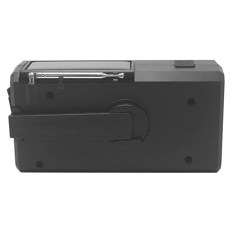 D6 Солнечный радиоприемник аварийный ручной многофункциональный фонарик лампа