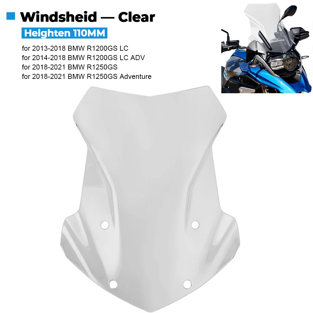

Лобовое стекло для BMW R1200GS 1250GS LC Adventure для BMW GS 1200 1250 LC ADV Защитная пленка для ветрового стекла 2013-2020