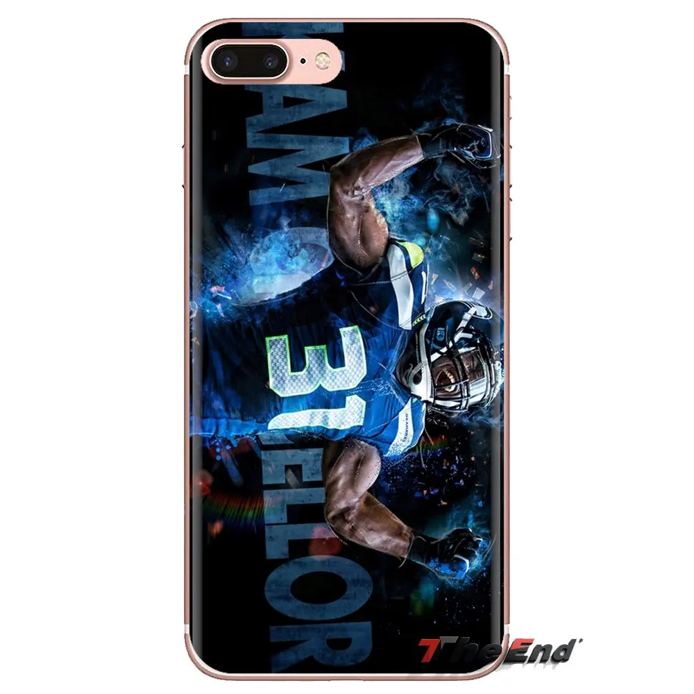 Американский футболист для samsung Galaxy S2 S3 S4 S5 мини S6 S7 край S8 S9 Plus Note 2 3 4 5 8 Coque Fundas Silicone