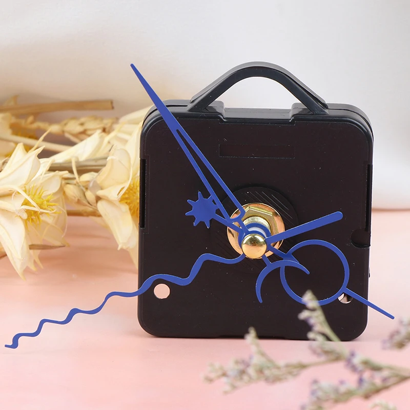 DIY тихий большой Часы настенные кварцевые механизм черно красный руки инструмент