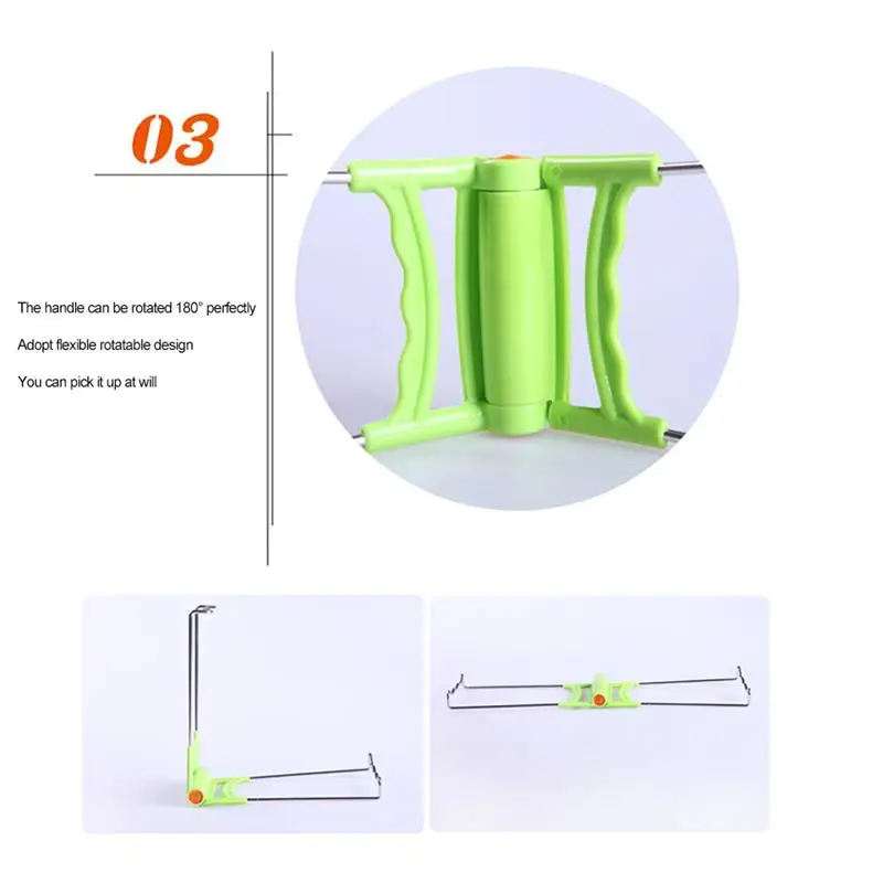 Складная Нержавеющая сталь горячий шар клип горшок блюдо держатель Пароварка