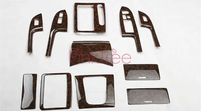 Для Honda Accord 2003-2007 7-го поколения под дерево цветная крышка наклейки отделка панель