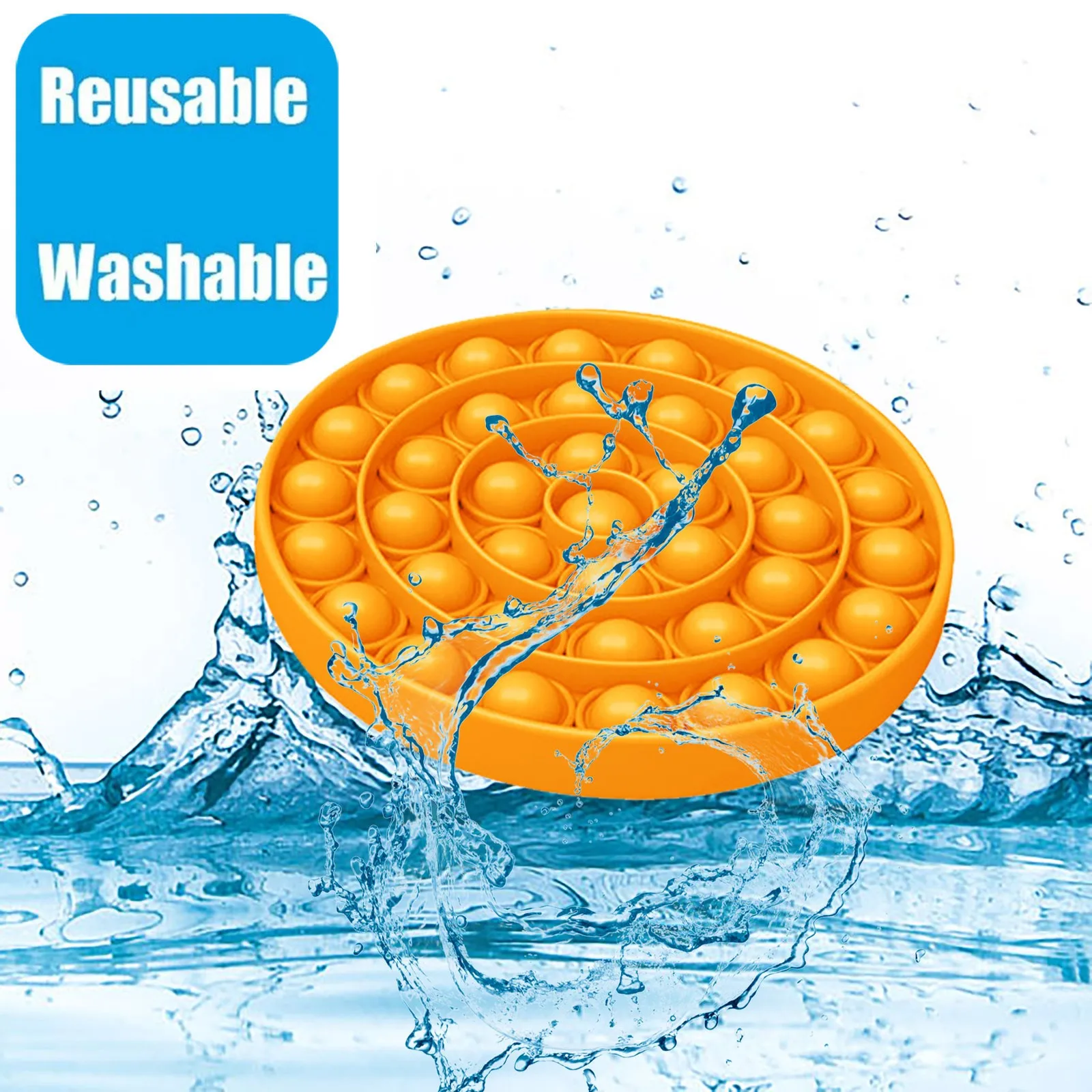 

Adult Kids Funny Antistress Toys Push Bubble Fidget Sensory Toy Autism Special Needs Stress Reliever Squishy Toys Hot A