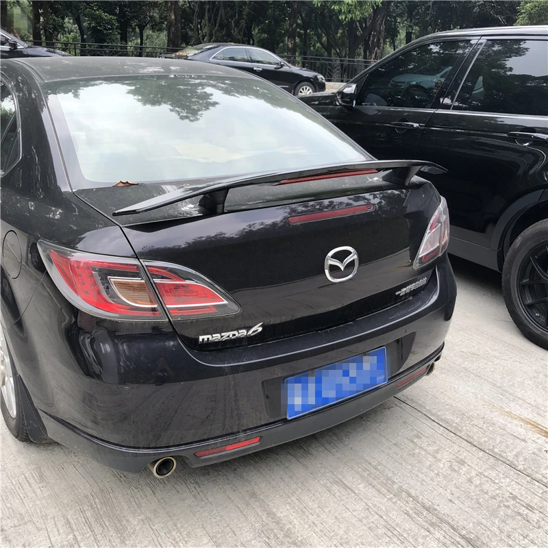 Спойлер для Mazda 6 2006 2019 высококачественный спойлер TF из ABS материала заднее крыло