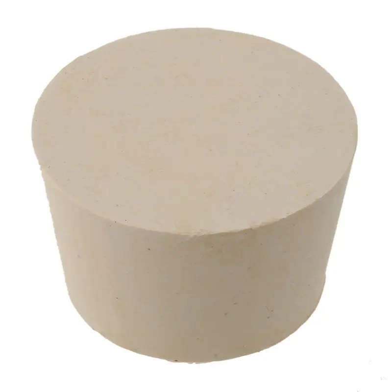

New Rubber Stopper Bungs Laboratory Solid Hole Stop Push-In Sealing Plug 11# 46*56mm