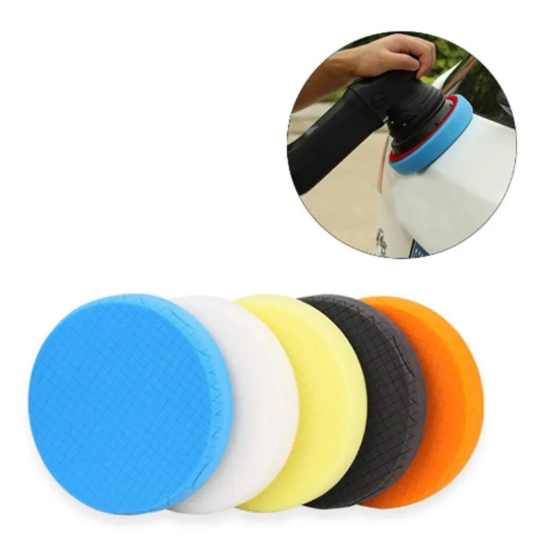 5Car Polishing 6 Inch Mesh Sponge Wheel Mirror Reduction Car Machine Self-Adhesive | Автомобили и мотоциклы