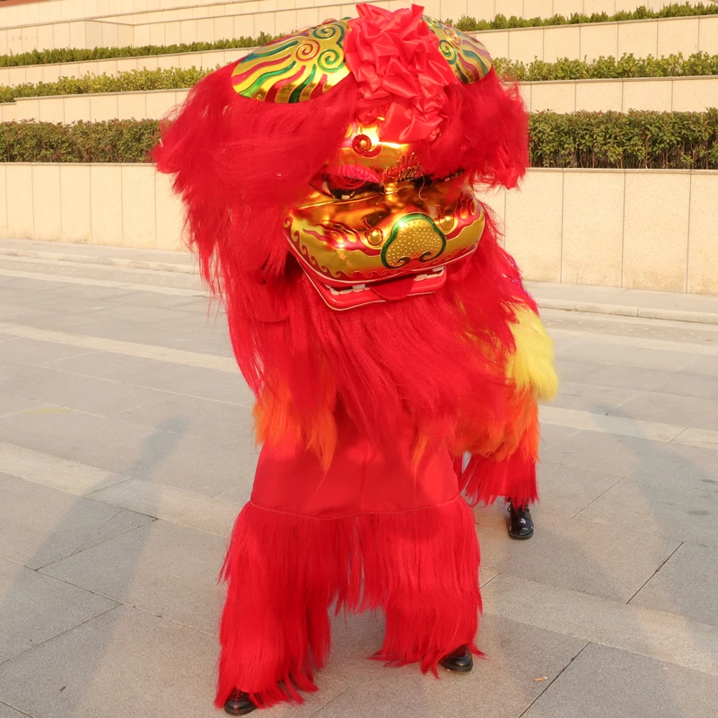 Танцевальный Костюм Льва китайский танцевальный костюм льва для взрослых