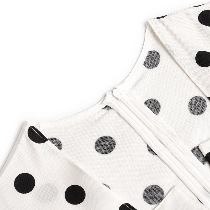 

Women Short Sleeve Vintage Retro Polka Dot Print Long Summer Maxi Dress Elegant Beads Sexy Beach Casual Dresses Vestidos