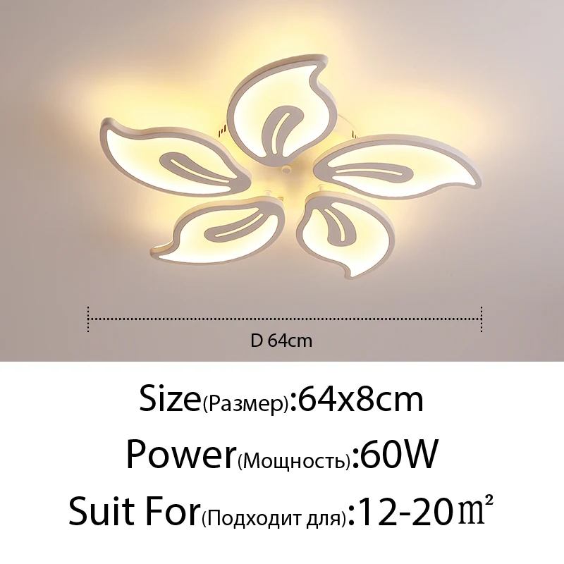 

Акриловая светодиодная люстра MAVELUX