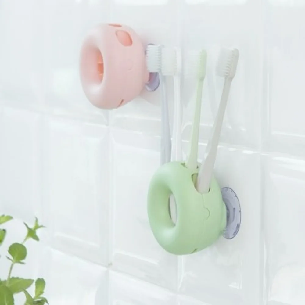 Стойка для хранения зубных щеток ванной комнаты настенный держатель крепкий
