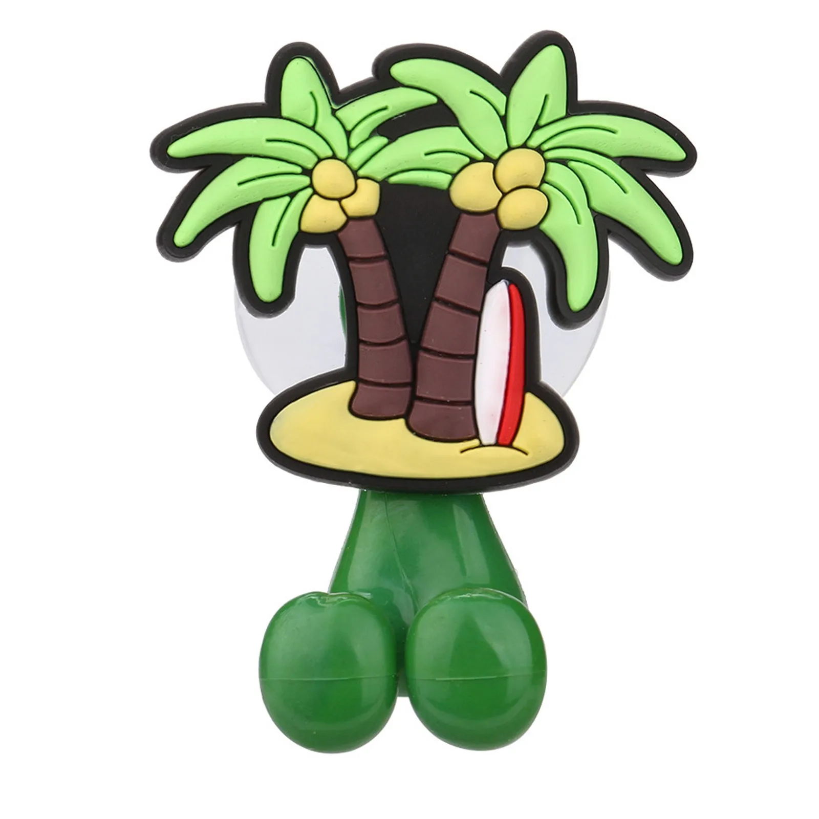 Зубная щётка держатель Новые 3d мультфильм животных милые присоски настенный на