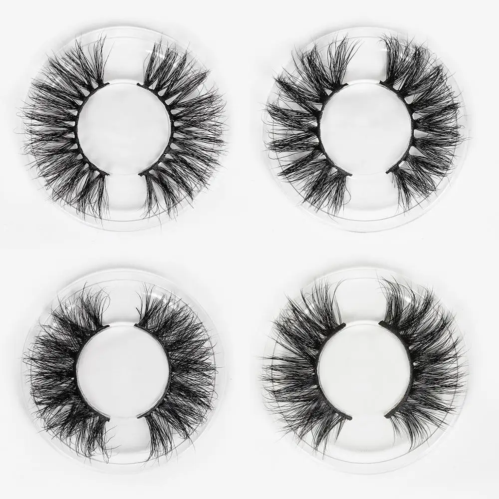 3D Mink Eyelashes Fluffy Natural False Eyelashes Without Damage Handmade False Eyelashes Reusable Eye Extension Makeup Tools