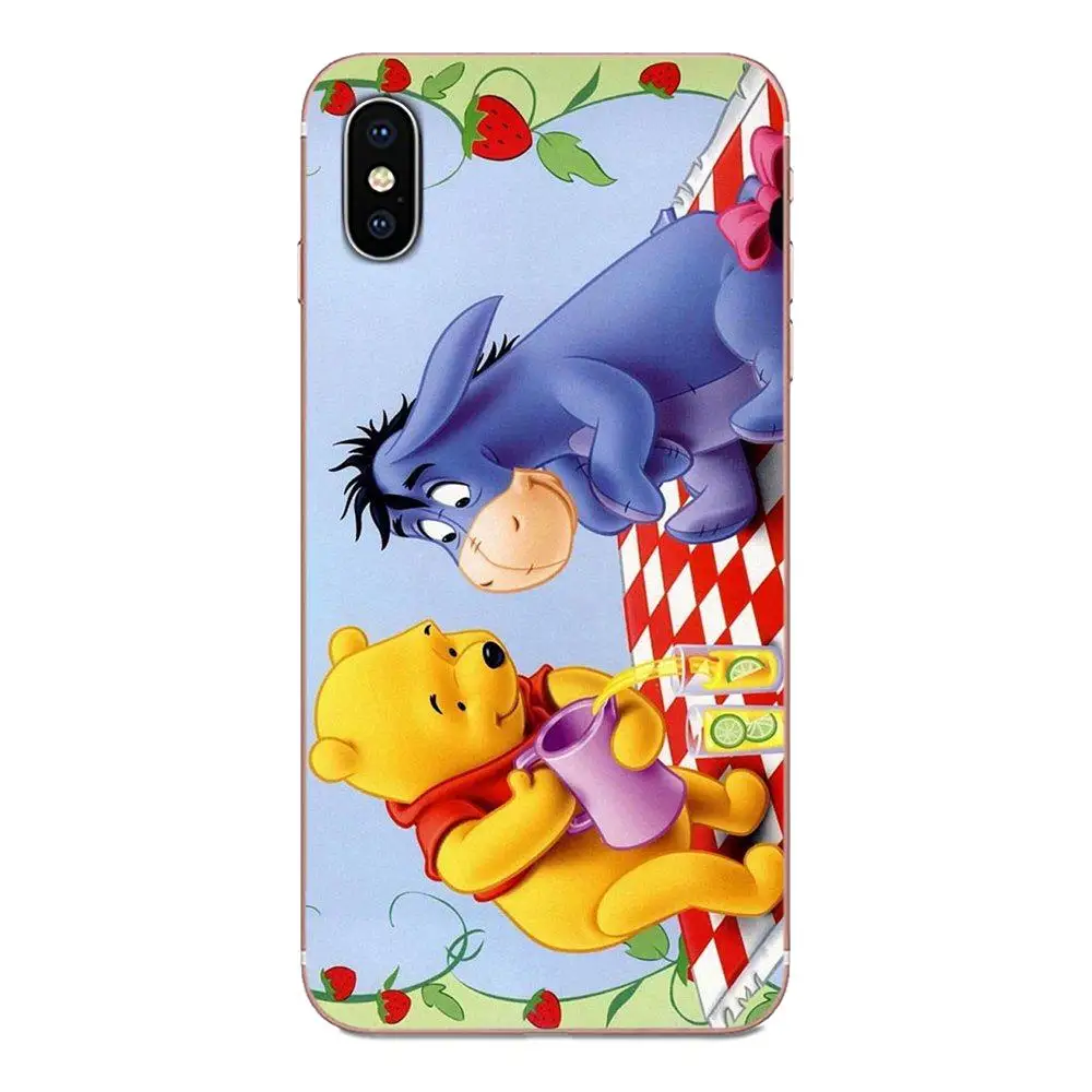 Резиновая Винни Пуха для Galaxy J1 J2 J3 J330 J4 J5 J6 J7 J730 J8 2015 2016 2017 2018 mini Pro мягкий Новый