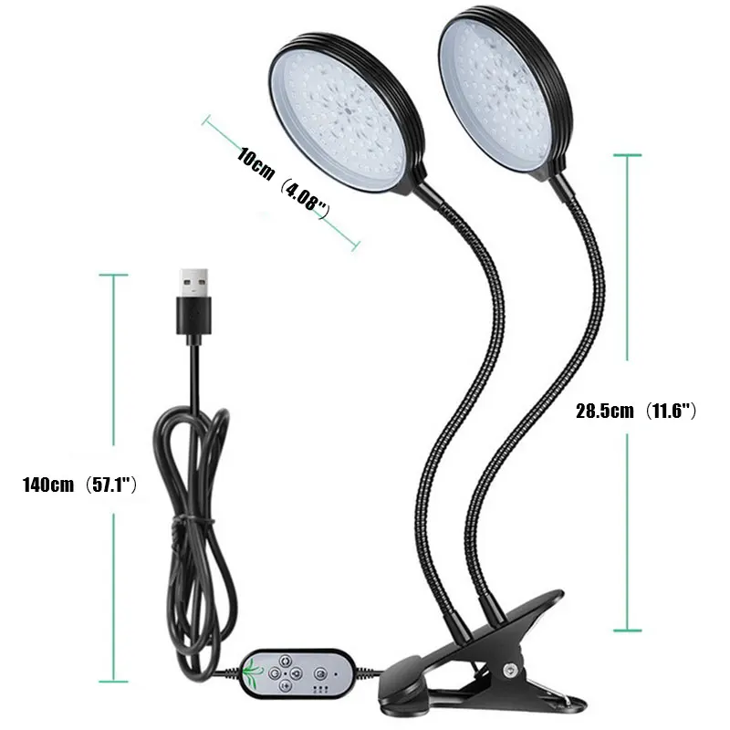 

Full spectrum LED Grow Light Plant Growing Lights for Indoor Plants Hydroponics