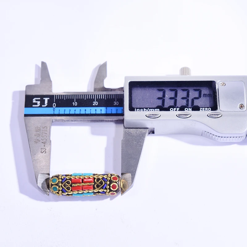 Винтаж бусины в тибетском стиле непальское индийское длинные цилиндрическая