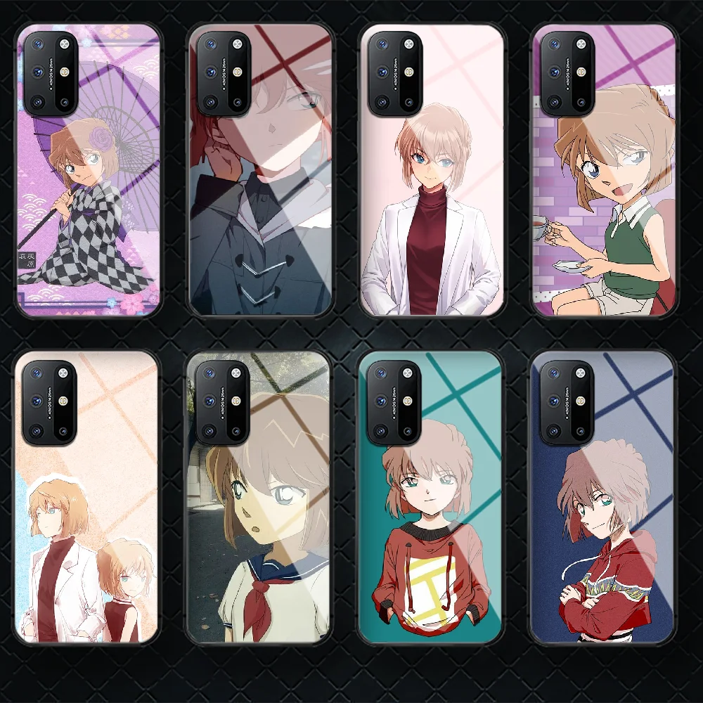 

Detectives Conans Ai Tempered Glass Phone Case Cover For Oneplus Oppo Realme A53 Find X 2 3 5 6 7 8 9 T Pro Nord Gt Neo Hoesjes