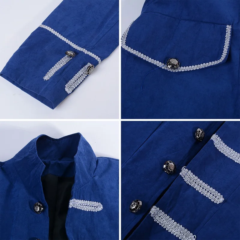 Мужской тонкий однобортный Длинный блейзер Puimentiua винтажная верхняя одежда с