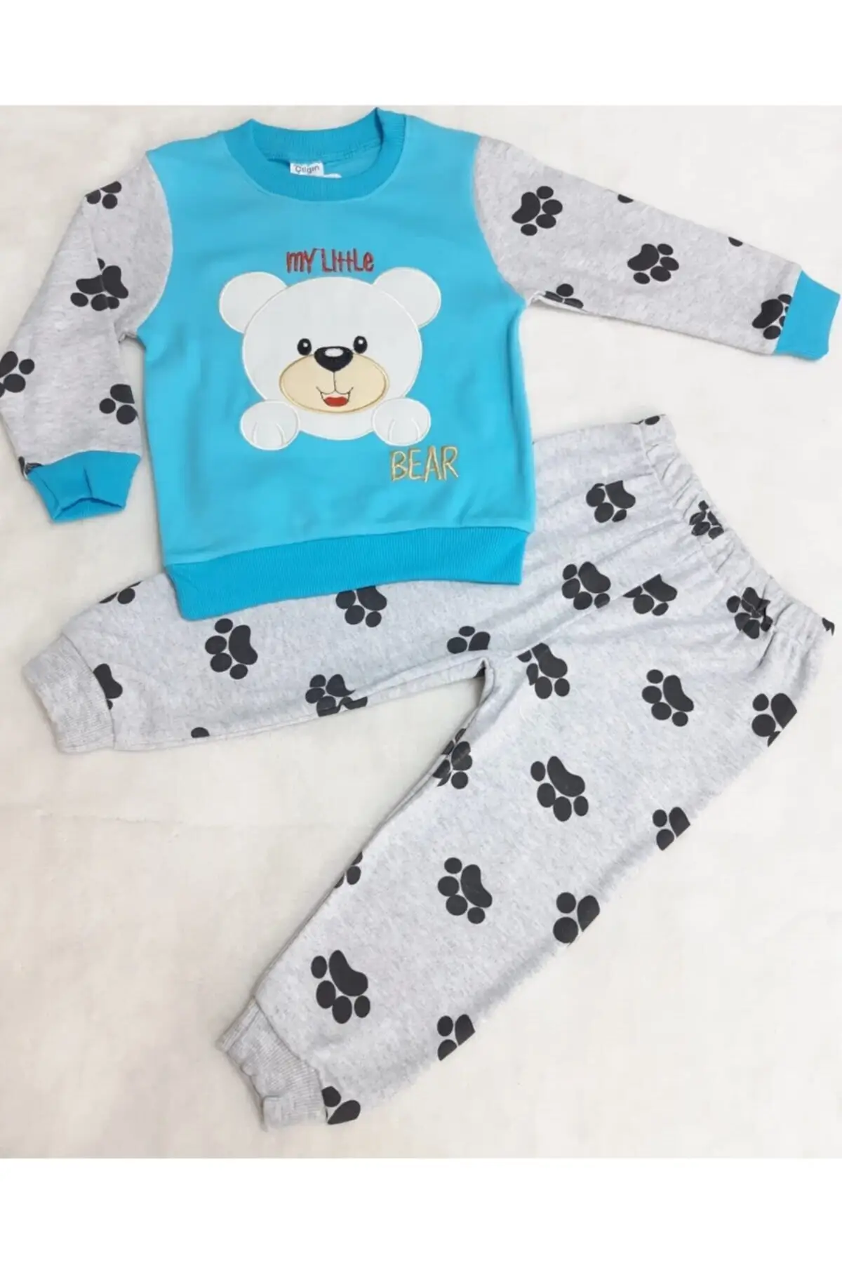 

My Lıttle Bear Embroidered Dual Combed Cotton Bebe Team
