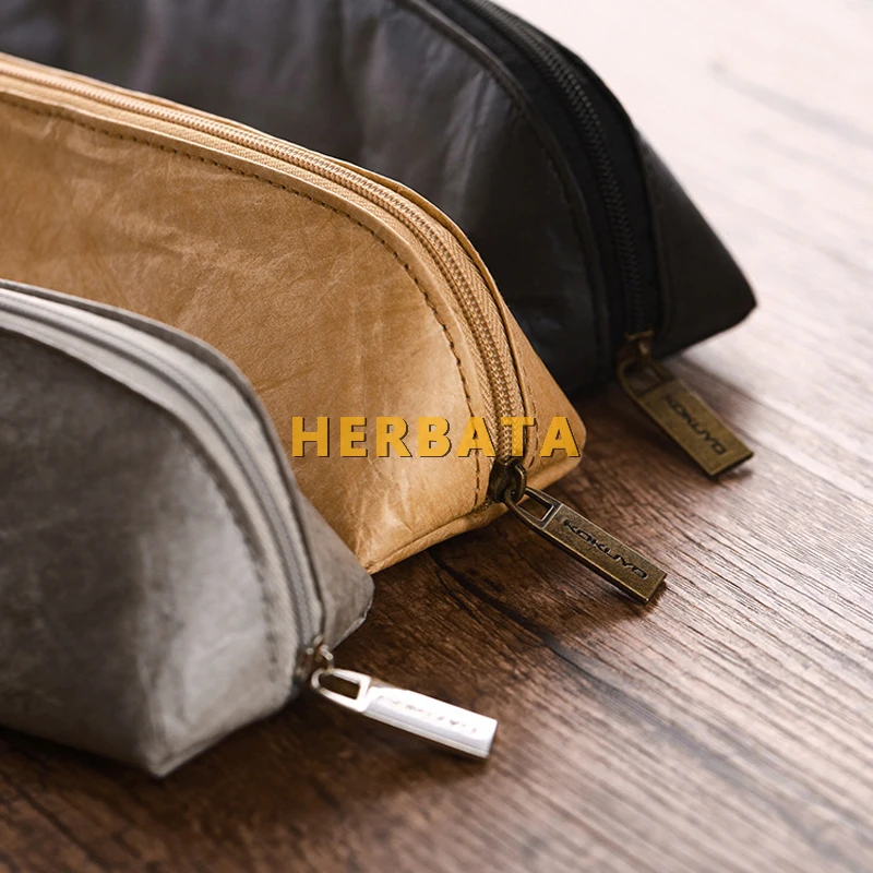 Простой креативный пенал в стиле ретро с большой вместимостью японском