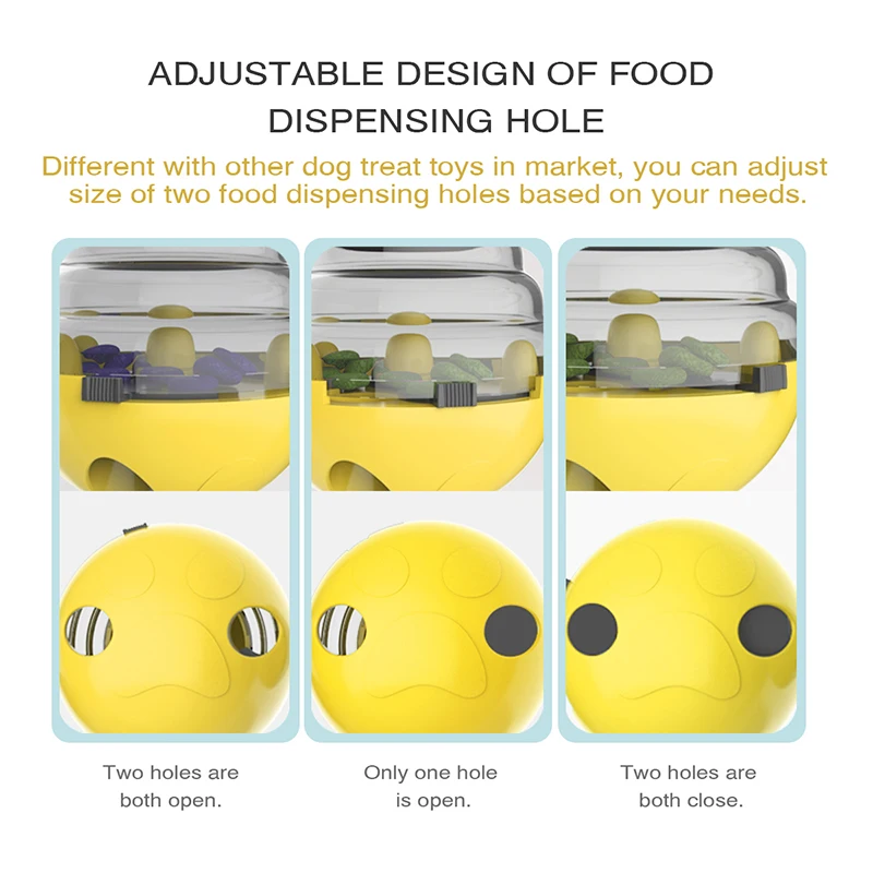 

Interactive Dog Toys Leakage Food Cat Toy Food Dispenser For Dogs improve intelligence Pet Toy Playing Training Pet Supplies New