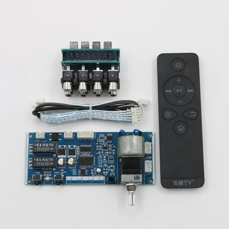 Собранная плата дистанционного управления громкостью аудиовход выбор