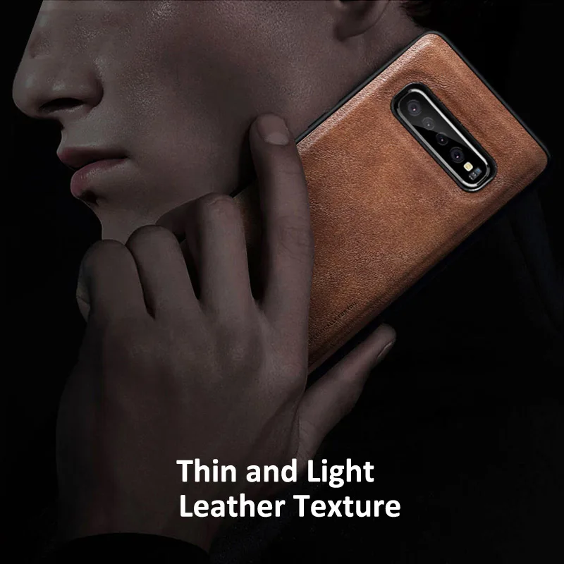 Для samsung Galaxy S10 Plus/S10e чехол X-Level Ретро кожа мягкий силиконовый край задняя крышка для Galaxy S9 plus note 10+ чехол Capa